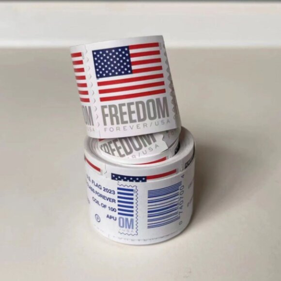 1000 usps forever stamps of 2023 Mail U.S.A. Flag Postage - Picture 1 of 2